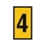 Hellerman Cable Marker "4"