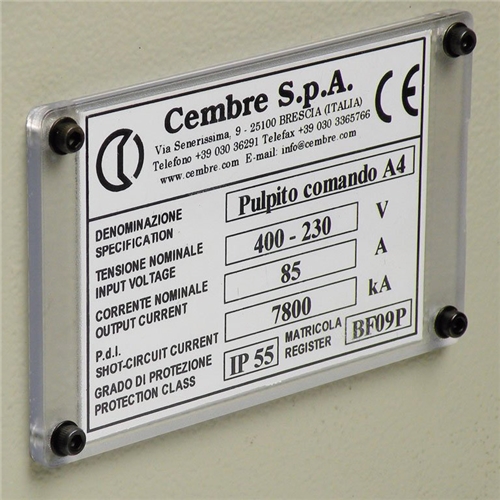 CEMBRE 32X58 WHITE LABEL (PK=300)