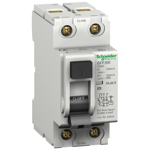 SCHNEIDER GFP 2P 25A 277/480VAC SIE A 30MA