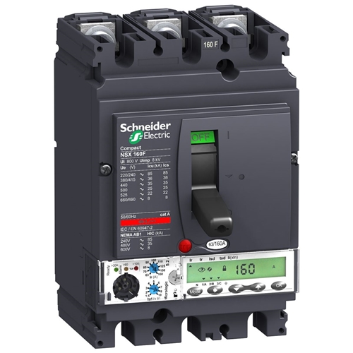 SCHNEIDER 160ATP NSX160 F MICROLOGIC 5.2