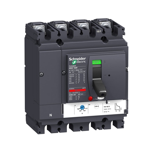 SCHNEIDER 4P NSX160F C/W TM160D