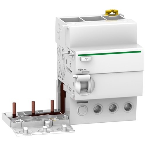 SCHNEIDER EARTH LEAKAGE ADD ON BLOCK 3POLE 40AMP