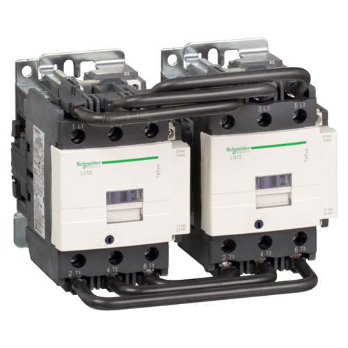 SCHNEIDER reversing cont 1NO+1NC 80A 415V 50/60hz