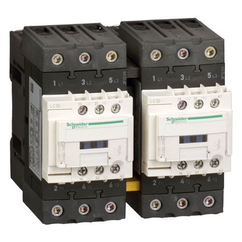 SCHNEIDER 40A REVERSING CONTACTOR 415V COIL