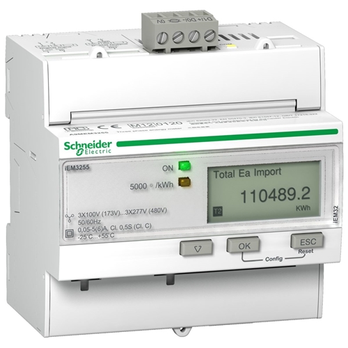SCHNEIDER KWH METER WITH MODBUS