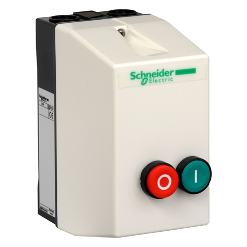SCHNEIDER ENCLOSED DOL STARTER 4KW@ 230VAC.  48VAC