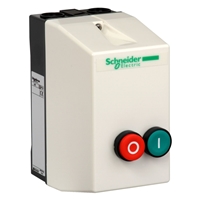 SCHNEIDER ENCLOSED DOL STARTER 4KW@ 230VAC.  48VAC