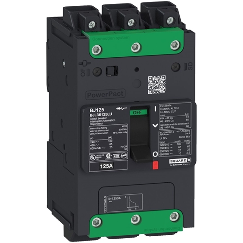 SCHNEIDER POWERPACT CIRCUIT BREAKER 25A 3P 35kA