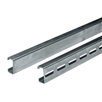 SCHNEIDER C20 RAIL 2M 21X11X10 DRILLED (PK=20)