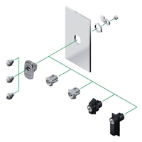 SCHNEIDER Stainless Steel 8mm Triangle Lock Insert