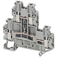 SCHNEIDER SCREW TERM DOUBLE LEVEL 4PTS
