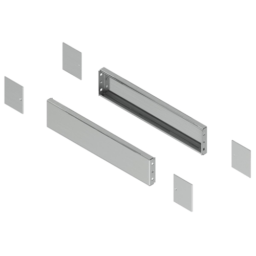 SCHNEIDER S/S SIDE PLINTH SET 400 X 100MM 304L