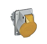 ILME SOCKET 16A 110V PANEL MOUNT