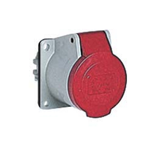 Ilme 16A 3P+N+E IP44 Panel mount socket