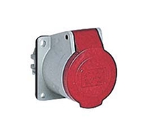 Ilme 16A 3P+N+E IP44 Panel mount socket