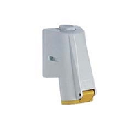 ILME SOCKET 110V 32A YELLOW IP44 WALL MOUNTED