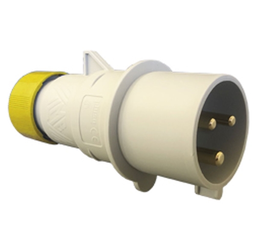 ILME PLUG 110V 3P 32A IP44 YELLOW IEC309