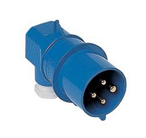 ILME ANGLED PLUG 90 DEG 32A 3 PIN