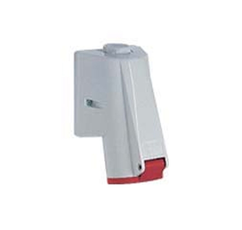 ILME INCLINED WALL SOCKET 3P+E 32A IP44