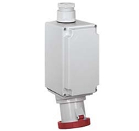 ILME SURFACE MOUNT SOCKET 125A, 3P+N+E, IP67, 415V