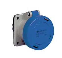 ILME STRAIGHT PANEL MOUNT SOCKET 16A 2P+E 230V