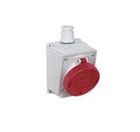 Ilme 32A 3P=E 415V IP67 Red Socket