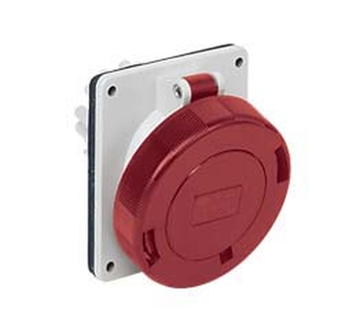 ILME IP67 ANGLED PANEL MOUNT SOCKET