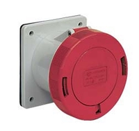 ILME STRAIGHT FLUSH MTD SOCKET 63A 3P+E 415V