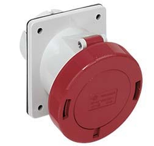 ILME SOCKET 63A 415V 3PN+E PANEL MOUNT IP67