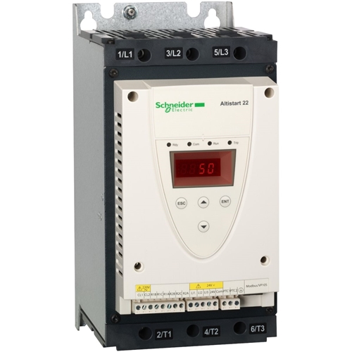 SCHNEIDER ATS22 SOFT STARTER 75A 600V/110V CI