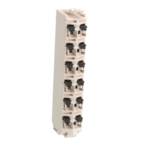 SCHNEIDER TERM BLOCK 16PIN 24DC WHITE