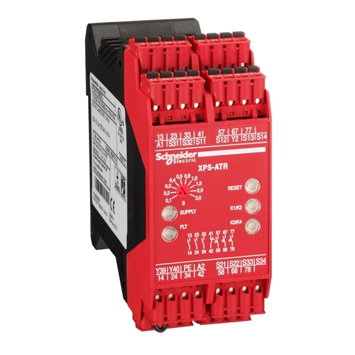 SCHNEIDER SAFETY RELAY 115V 3A 3PST 24VDC