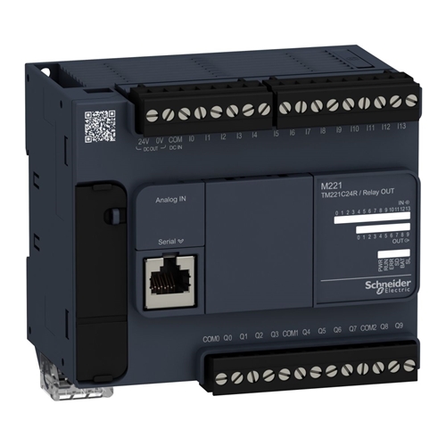 SCHNEIDER CONTROLLER M221-24IO RELAY COMPACT