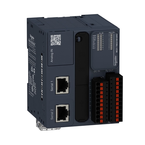 SCHNEIDER CONTROLLER M221-16IO RELAY SPRING