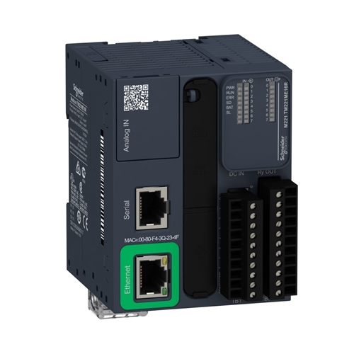 SCHNEIDER CONTROLLER M221-16IO RELAY ETHERNET