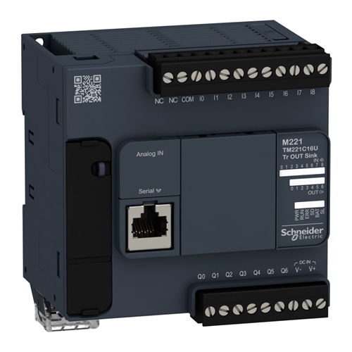 SCHNEIDER CONTROLLER M221-16IO TR.SINK COMPACT