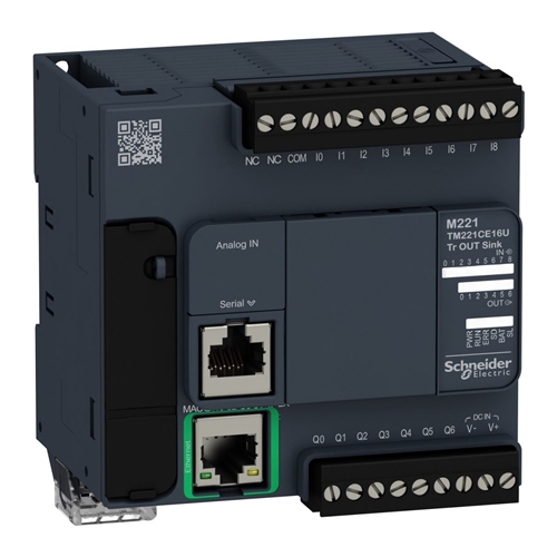 SCHNEIDER CONTROLLER M221-16IO TR.NPN ETH