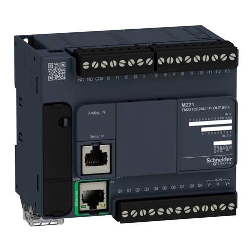 SCHNEIDER CONTROLLER M221-24IO TR.NPN ETHERNET