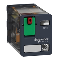 SCHNEIDER 2 POLE RELAY 2 CO LED 120VAC
