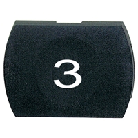 SCHNEIDER BLACK CAP HEAD MARKED 3 FOR 16MM