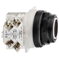 SCHNEIDER 30MM BLACK PUSHBUTTON