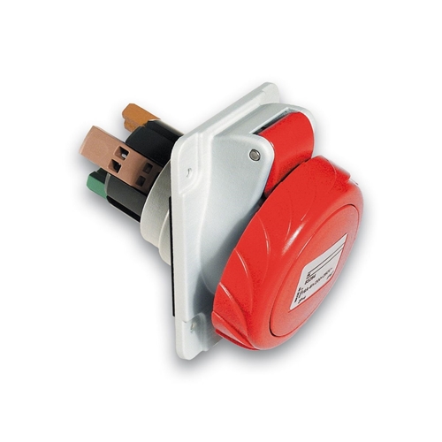 SCHNEIDER 400V 32A 3 POLE + E RECEPTACLE IP67