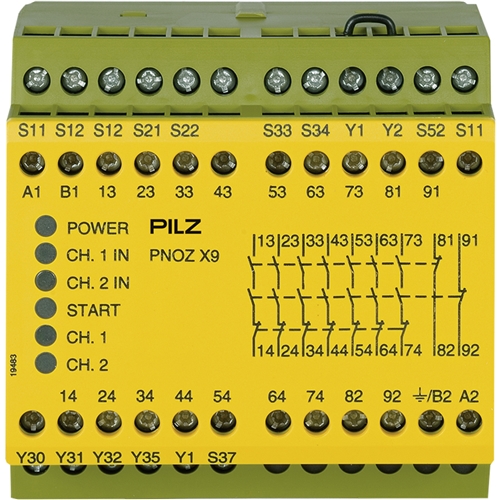 PILZ (774609) SAFETY RELAY 24VDC