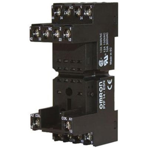 OMRON RELAY BASE BLACK