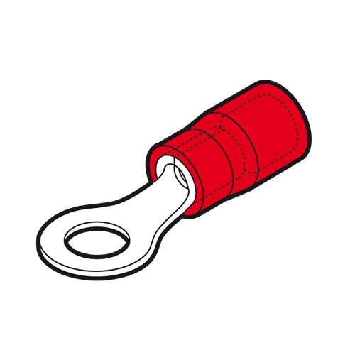 CEMBRE 10MM RED RING