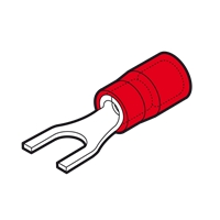 CEMBRE 3MM RED FORK CRIMP TERMINAL
