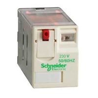 SCHNEIDER DOUBLE POLE RELAY 230VAC