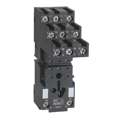 SCHNEIDER RELAY BASE 3P C/O