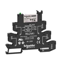 SCHNEIDER SLIM RELAY + SOCKET 1C/O LED 24VAC/DC