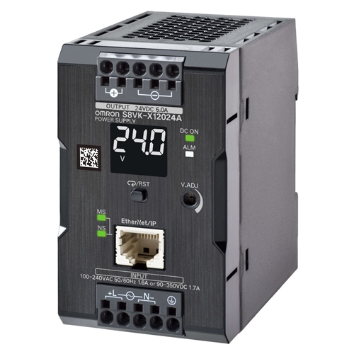 OMRON POWER SUPPLY 120W 24VDC ETHERNET AND